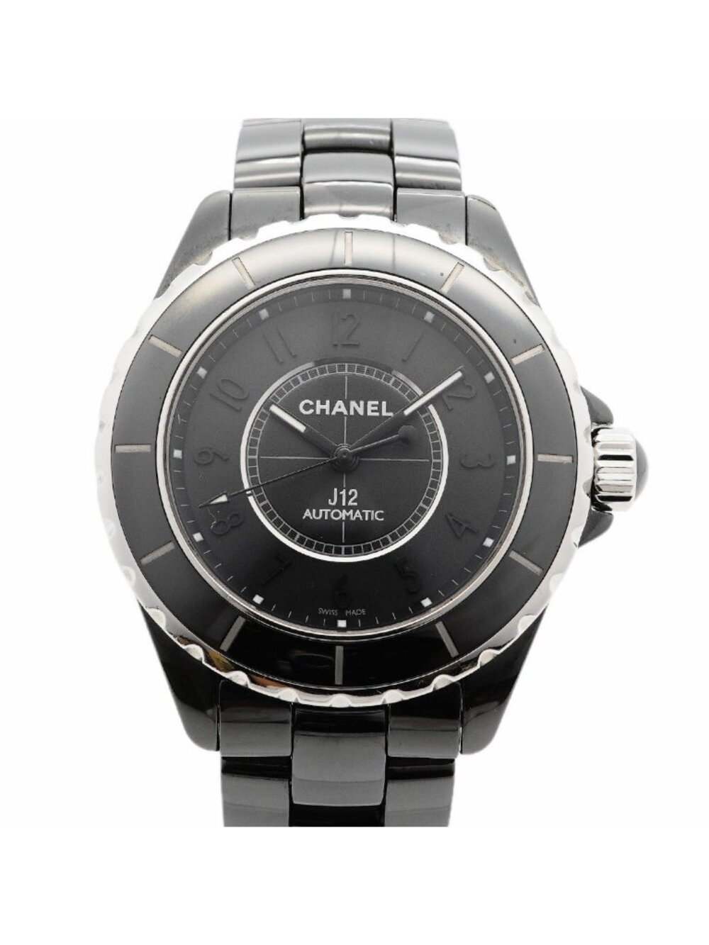 Chanel Intense Black Dial Watch